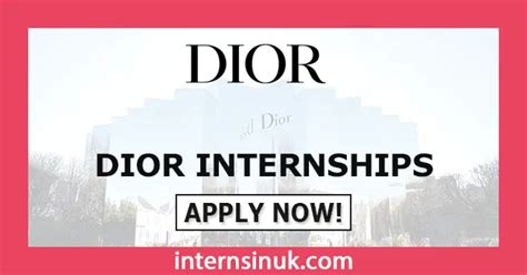 dior internship|dior internship london.